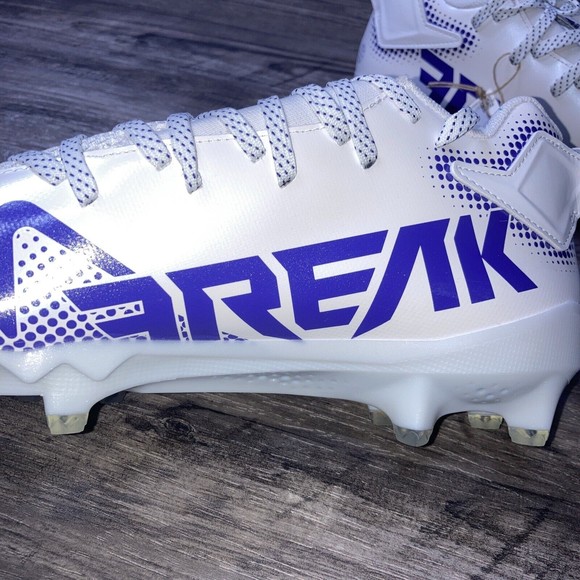 Adidas adizero FREAK 22 Low White Purple Football Cleats HP8782 Men Size 13 New main image 8